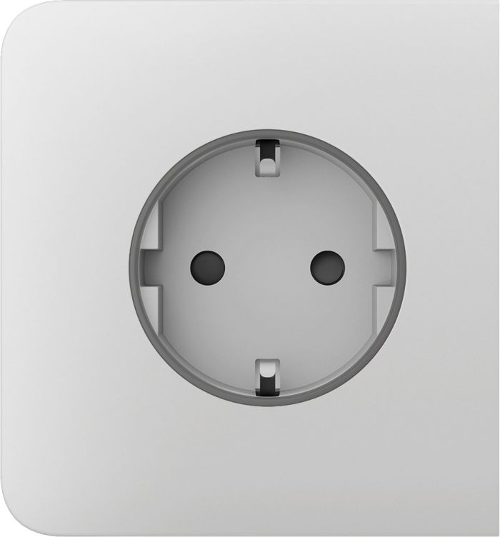 Бічна панель для вбудованої розетки Ajax SideCover for Outlet Basic, білий