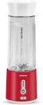 Блендер Sencor портативний для смузі 150Вт, чаша-500мл, USB-C, біло-червоний