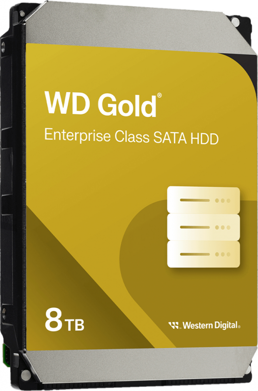 Жорсткий диск WD  8TB 3.5" 7200 256MB SATA Gold