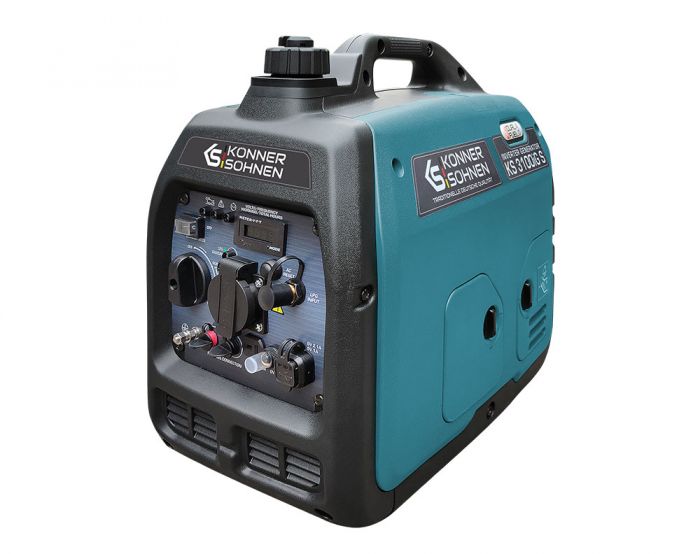 Генератор газобензиновий інверторний Konner&Sohnen KS 3100iG S, LPG 230В, 3.1кВт, ручний стартер, 22кг