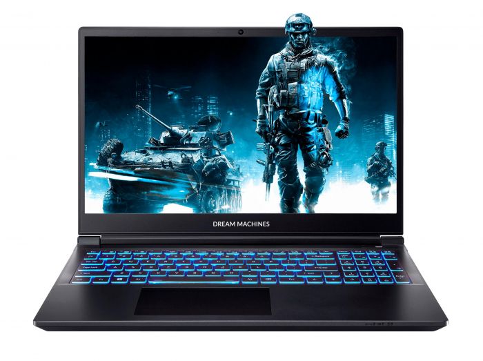 Ноутбук Dream Machines RG4050-15 15.6FHD IPS, Intel i5-14500HX, 32GB, F1TB, NVD4050-6, DOS, чорний