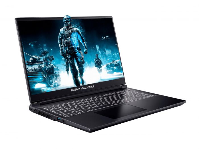 Ноутбук Dream Machines RG4050-15 15.6FHD IPS, Intel i5-14500HX, 32GB, F1TB, NVD4050-6, DOS, чорний