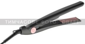 Випрямляч Ardesto Pink Touch, 32Вт, 110-200C, кераміка, сірий+рожевий Випрямляч Ardesto Pink Touch, 32Вт, 110-200C, кераміка, сірий+рожевий