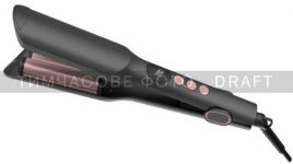 Плойка для завивки волосся Ardesto Pink Touch, 55Вт, 100-200C, кераміка, сірий+рожевий Плойка для завивки волосся Ardesto Pink Touch, 55Вт, 100-200C, кераміка, сірий+рожевий