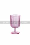 Набір келихів Ardesto 300мл, 2шт, скло, рожевий