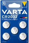 Батарейка Varta літієва CR2032  блістер, 5 шт