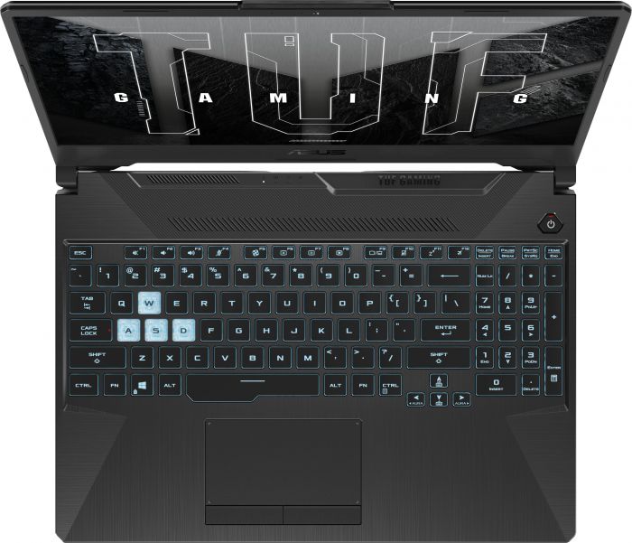 Ноутбук ASUS TUF Gaming A15 FA506NF-HN004 15.6" FHD IPS, AMD R5-7535HS, 8GB, F512GB, NVD2050-4, NoOS, Чорний