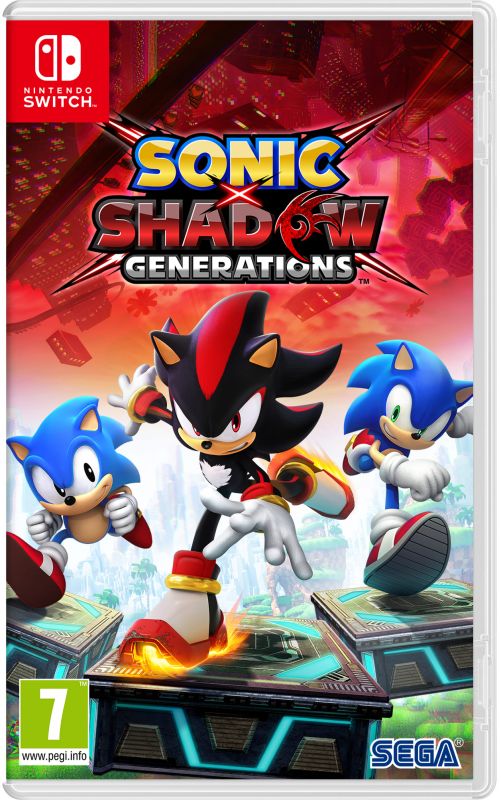 Гра консольна Switch Sonic X Shadow Generations, картридж