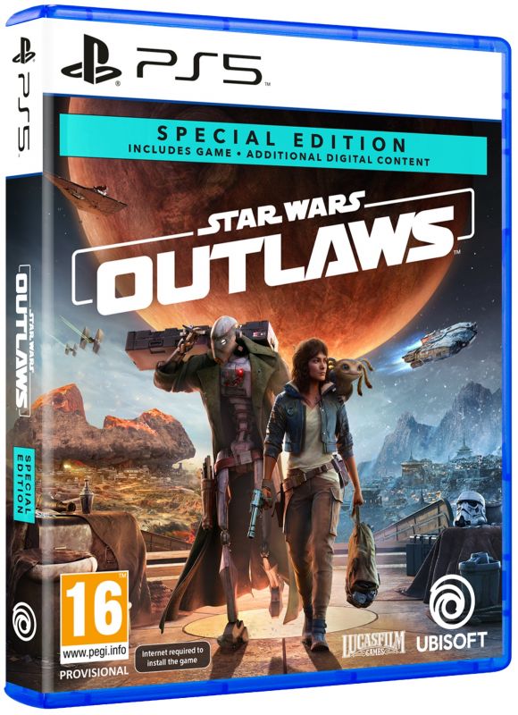 Гра консольна PS5 Star Wars Outlaws - Special Edition, BD диск