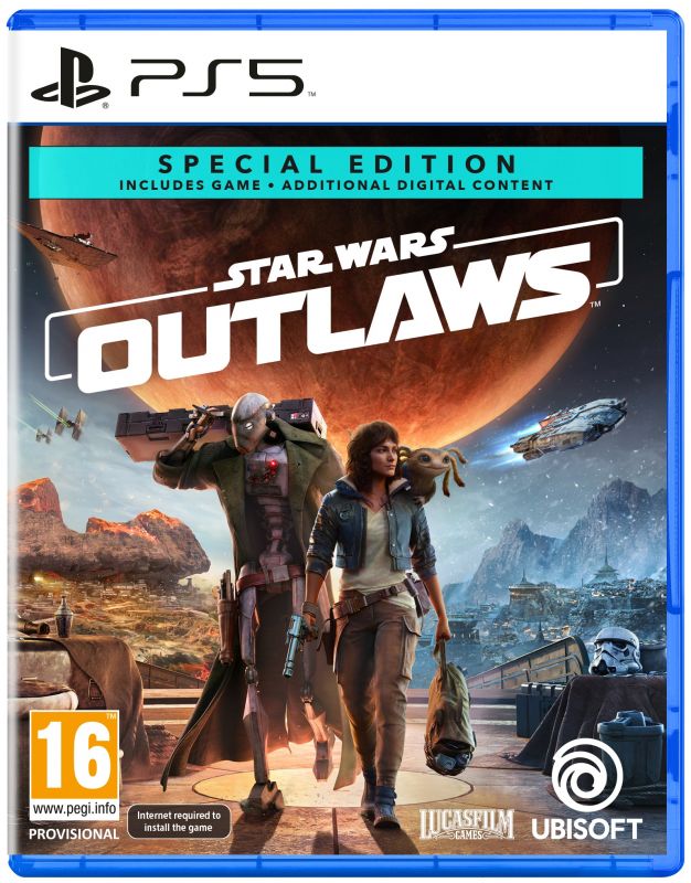 Гра консольна PS5 Star Wars Outlaws - Special Edition, BD диск