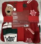 Плед Ardesto Flannel 160х200см, 100% поліестер, веселі олені Плед Ardesto Flannel 160х200см, 100% поліестер, веселі олені