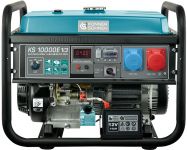 Генератор бензиновий Konner&Sohnen KS 10000E 1/3, 230/400В, 8.0кВт, електростартер, 88кг