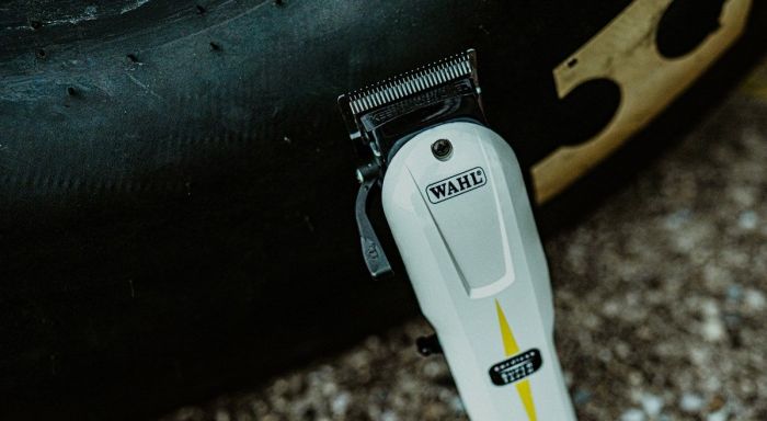 Машинка для стрижки WAHL Super Taper Cordless, акум., роторний мотор, насадок-4, гребінець, олія в компл, сталь, білий