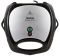 Мультимейкер Tefal Break time 700Вт, тефлон, 3 пластини, корпус-пластик, чорно-сріблястий
