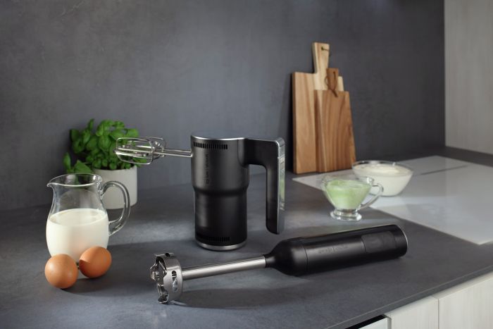 Міксер Gorenje ручний 400Вт, насадки-4, чорний