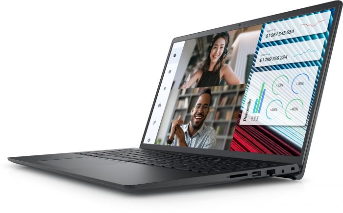 Ноутбук Dell Vostro 3520 15.6" FHD AG, Intel i5-1235U, 16GB, F1024GB, UMA, Win11P, чорний