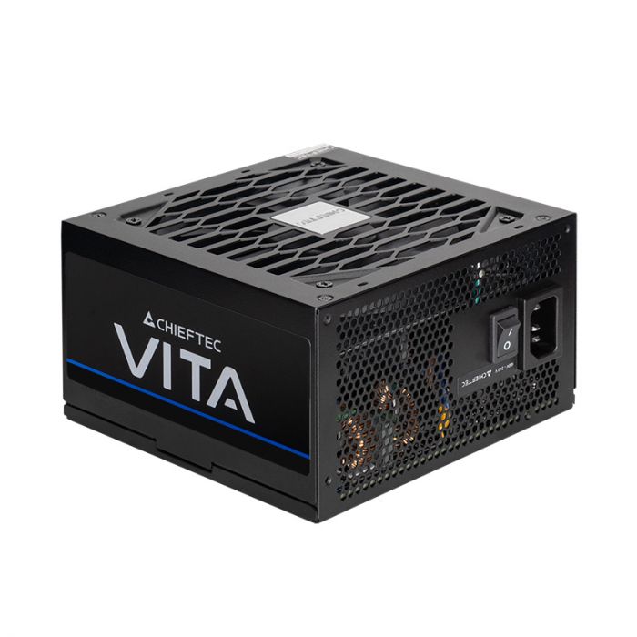 Блок живлення CHIEFTEC Vita  (850W), >85%, 80+ Bronze, 120мм, 1xMB 24pin(20+4), 2xCPU 8pin(4+4), 2xMolex, 6xSATA, 4xPCIe 8pin(6+2)