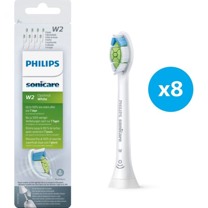 Насадка для электрической зубной щетки Philips Sonicare W2 Optimal White HX6068/12