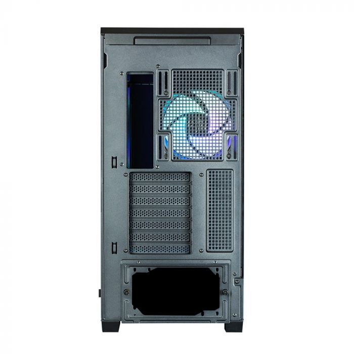 Корпус Zalman P50 DS без БЖ, 2xUSB3.0, 1xUSBType-C, 4x120мм ARGB, VGA 435мм, LCS ready, TG Side Panel, ATX, чорний