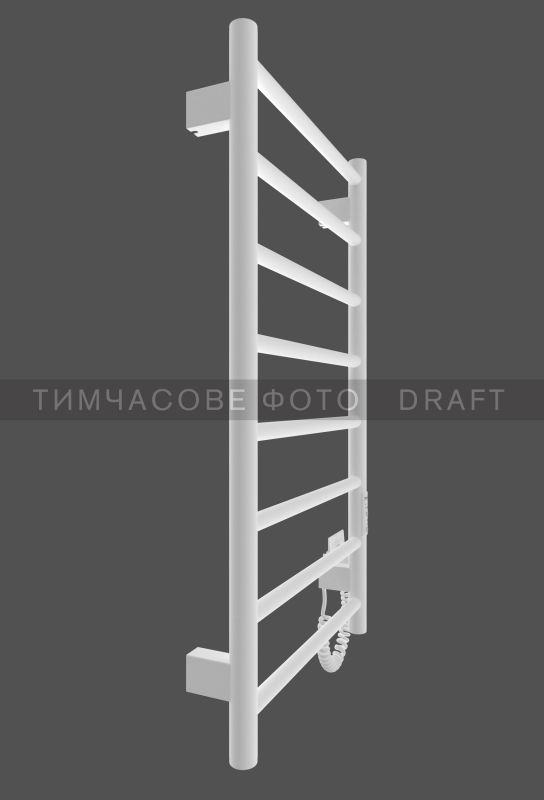 Рушникосушка Ardesto електрична  Classik-TR K, 770x430х80мм, таймер-регулятор, сталь, білий матовий