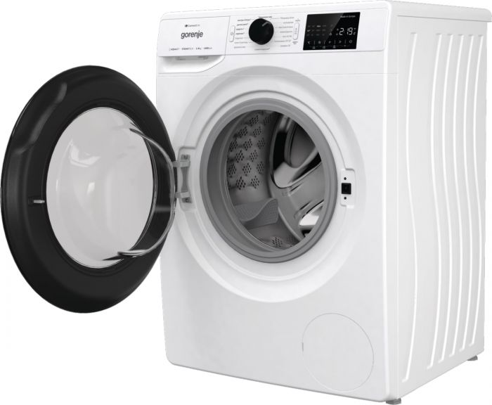 Пральна машина Gorenje фронтальна, 9кг, 1400, A+++, 46,5см, дисплей, інвертор, пара, Wi-Fi, білий