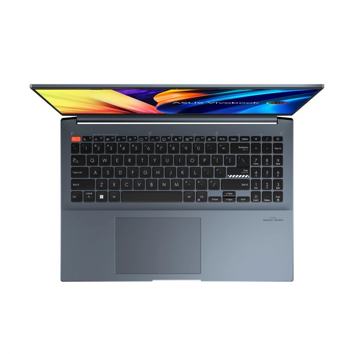 Ноутбук ASUS Vivobook Pro 16 K6602VV-MX081 16" 3.2K OLED, Intel i7-13700H, 16GB, F1TB, NVD4060-8, NoOS, Блакитний