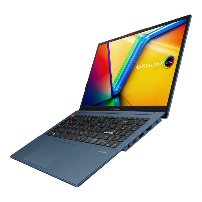 Ноутбук ASUS Vivobook S 15 K5504VA-MA381 15.6" 2.8K OLED, Intel i7-13700H, 16GB, F1TB, UMA, NoOS, Блакитний