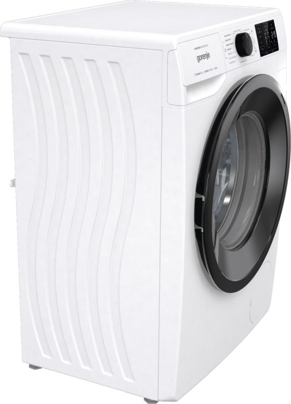 Пральна машина Gorenje фронтальна, 8кг, 1400, A+++, 46,5см, дисплей, пара, інвертор, білий