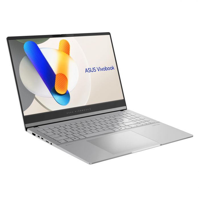 Ноутбук ASUS Vivobook S 15 M5506UA-MA043 15.6" 2.8K OLED, AMD R9-8945HS, 32GB, F1TB, UMA, NoOS, Сріблястий