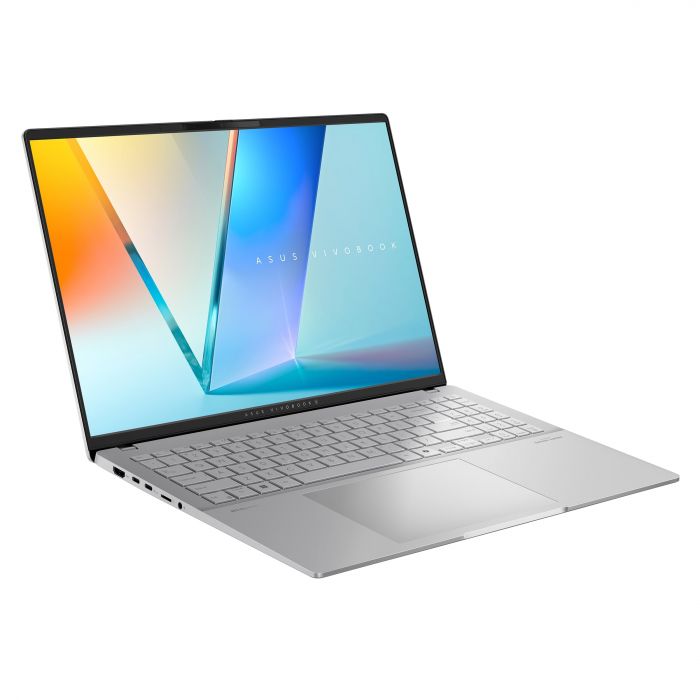 Ноутбук ASUS Vivobook S 16 M5606UA-MX027 16" 3.2K OLED, AMD R7-8845HS, 32GB, F1TB, UMA, NoOS, Сріблястий