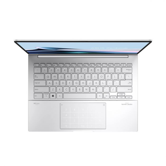 Ноутбук ASUS Zenbook 14 UX3405MA-QD056W 14" WUXGA OLED, Intel Ultra 5-125H, 16GB, F512GB, UMA, W11, Сріблястий