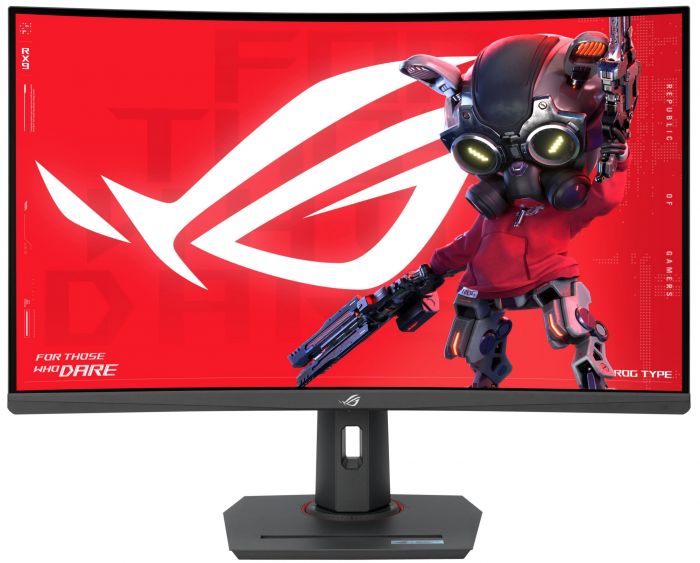 Монітор Asus 31.5" ROG Strix XG32WCS HDMI, DP, USB-C, Audio, VA, 2560x1440, 180Hz, 1ms, sRGB 125%, CURVED, FreeSync, HAS, HDR400