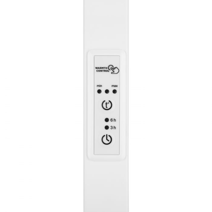 Рушникосушка ARDESTO електрична  Square-TR K, 570х430х80мм, таймер-регулятор, сталь, білий матовий