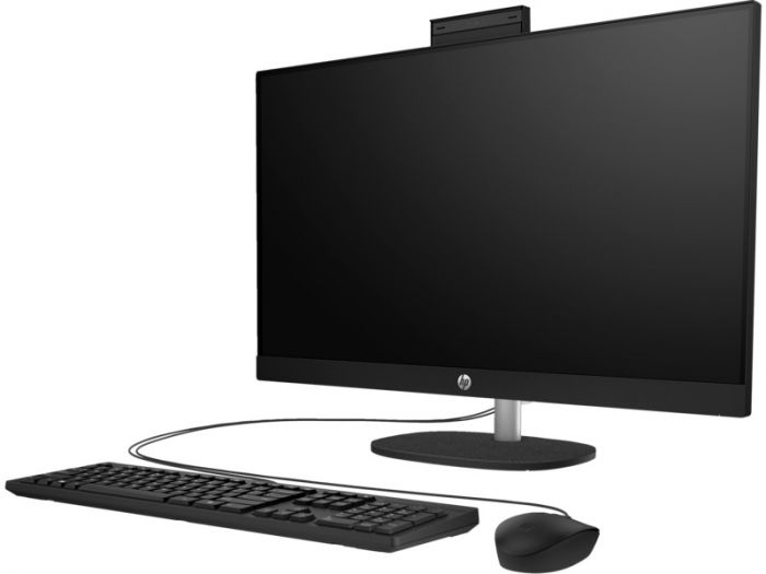 Комп'ютер персональний моноблок HP All-in-One 27" FHD IPS AG, AMD R3-7320U, 8GB, F512GB, UMA, WiFi, кл+м, DOS, чорний