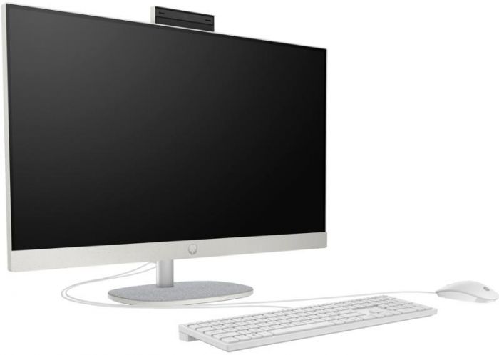 Комп'ютер персональний моноблок HP All-in-One 27" FHD IPS AG, AMD R7-7730U, 16GB, F512GB, UMA, WiFi, кл+м, DOS, білий