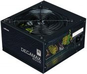 Блок живлення Zalman Decamax  (600W) 85%, 80 Plus, 120мм, 1xMB 24pin(20+4), 1xCPU 8pin(4+4), 3xMolex, 6xSATA, 2xPCIe 8pin(6+2)