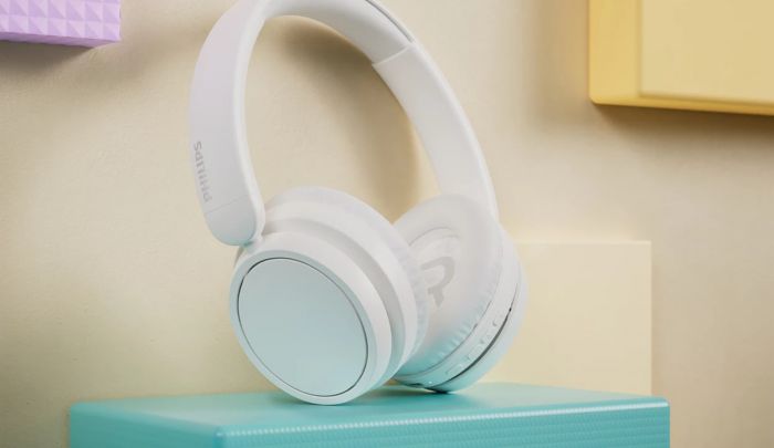 Навушники Over-ear Philips TAH5209 BT 5.3, SBC, Wireless, Mic, Білий