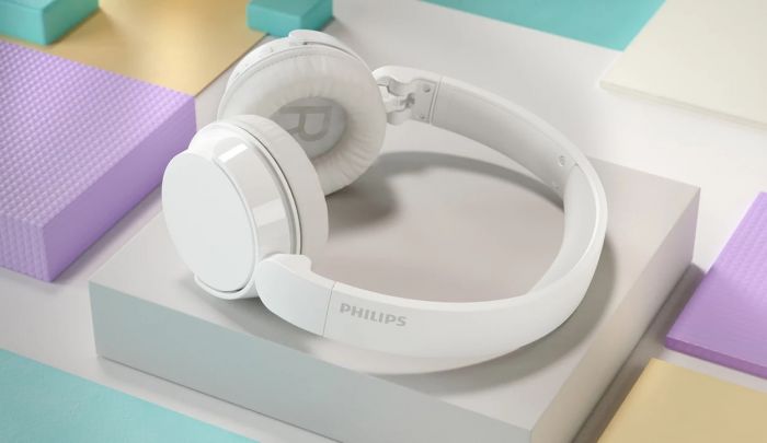 Навушники On-ear Philips TAH4209 BT 5.3, Wireless, Mic, Білий