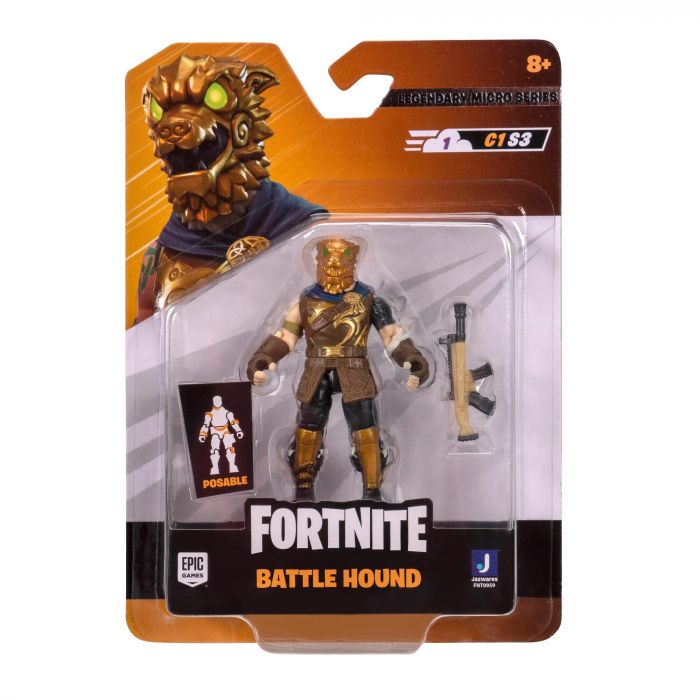 Колекційна фігурка Fortnite Micro Legendary Series Battle Hound, 6см