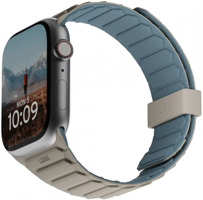 Ремінець UAG для Apple Watch Ultra 2/Ultra-49-45-44-42mm, Pathfinder, Dune/Cloud Blue