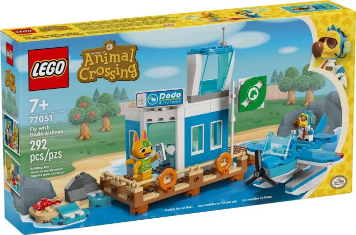 Конструктор LEGO Animal Crossing Літайте з Dodo Airlines