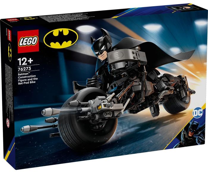 Конструктор LEGO Batman Фігурка Бетмена для складання і бетцикл