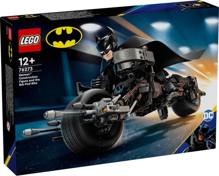 Конструктор LEGO Batman Фігурка Бетмена для складання і бетцикл