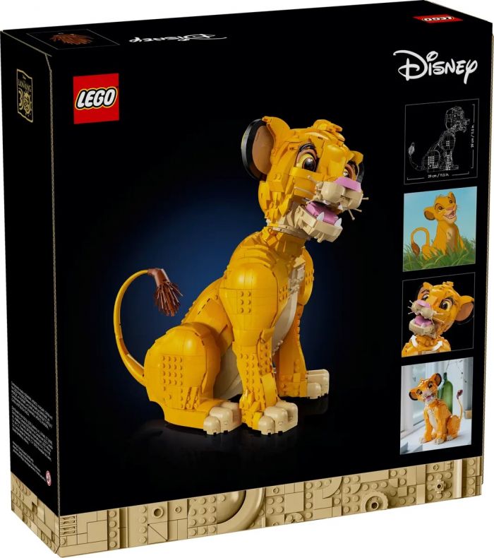 Конструктор LEGO Disney Classic Юний король Лев Сімба