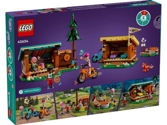 Конструктор LEGO Friends Затишні хатинки у пригодницькому таборі