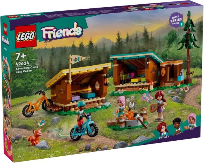 Конструктор LEGO Friends Затишні хатинки у пригодницькому таборі