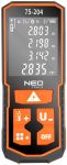 Далекомір лазерний Neo Tools, 0.05–60м, ±2мм, 0.96кг