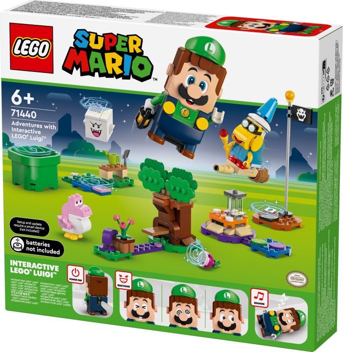 Конструктор LEGO Super Mario Пригоди з інтерактивним LEGO Луїджі