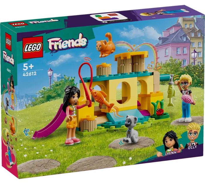 Конструктор LEGO Friends Пригоди на котячому ігровому майданчику