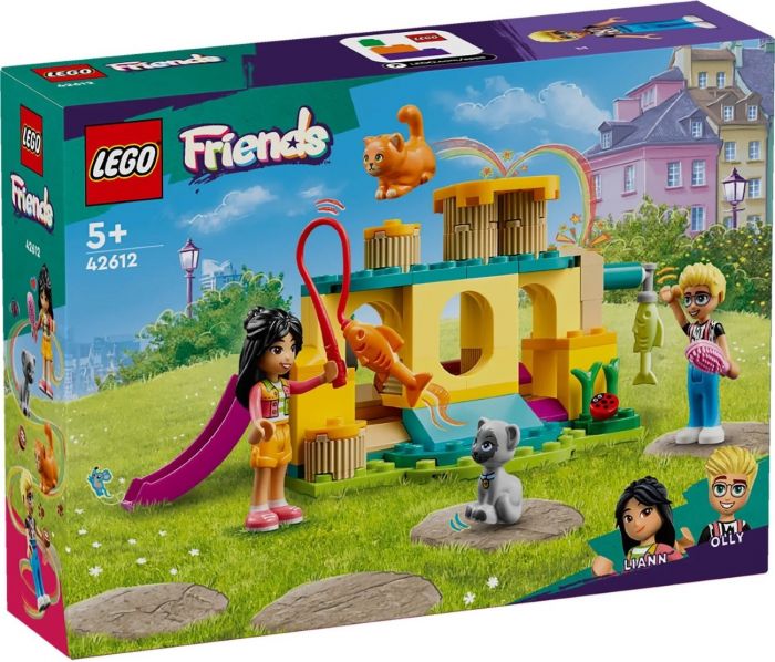 Конструктор LEGO Friends Пригоди на котячому ігровому майданчику